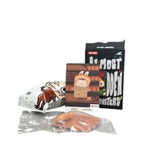 POP MART Labubu The Monsters Almost Hidden Series "Bread Bag" - AUTHENTIC
